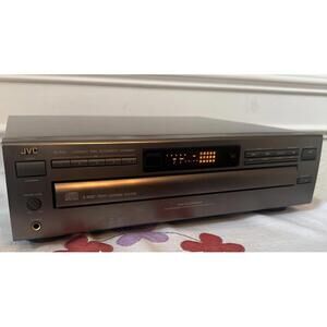 JVC XL-F211 5-Disc CD Carousel Changer Player - Tested - No Remote